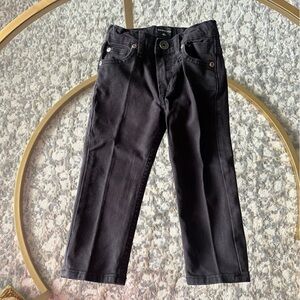 EUC Quicksilver Slim Fit Black Toddler Jeans, 2T